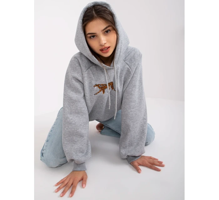 Mikina EM BL model 17195496 šedá - FPrice Mikina EM BL model 17195496 šedá - FPrice