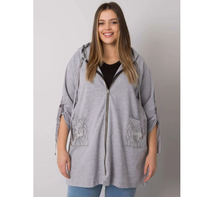 Mikina RV BL 6795.84 sivá Mikina RV BL 6795.84 sivá