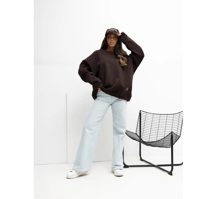 Blúzka RV BL A1038.01P tmavohnedá Blúzka RV BL A1038.01P tmavohnedá