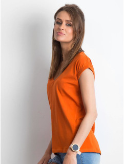 Tričko RV TS 4839.55P tmavo oranžová