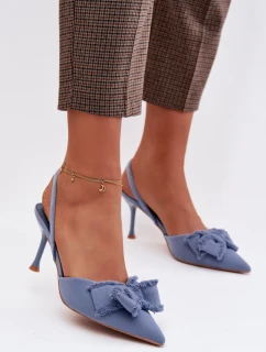 Sandále na podpätku model 224469 Vykročte štýlovo