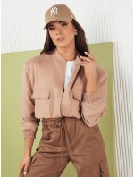 béžová dámská bunda typu bomber by Dstreet model 21975254 - FashionStreet