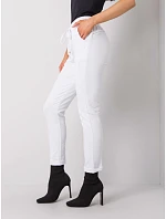 Dámske pletené chino nohavice biele (3589.07X) Dámske pletené chino nohavice biele (3589.07X)
