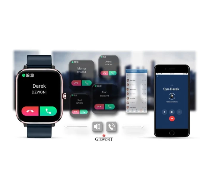 Chytré hodinky model 21804895 - Giewont Chytré hodinky model 21804895 - Giewont