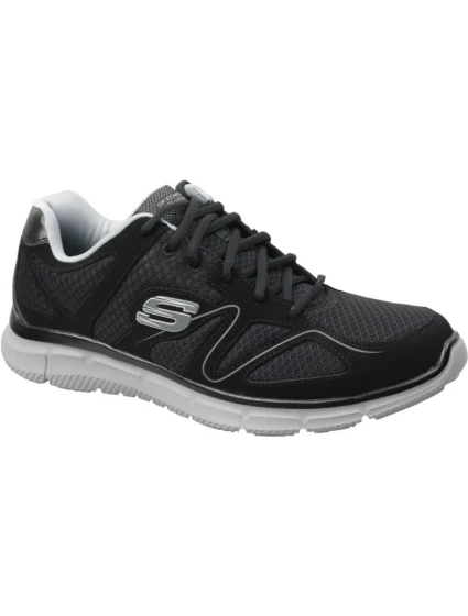 Topánky Skechers Satisfaction M 58350-BKGY