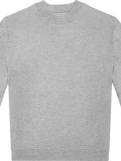 B&C ID.332 Crew Unisex mikina 01.I332 športovo sivá