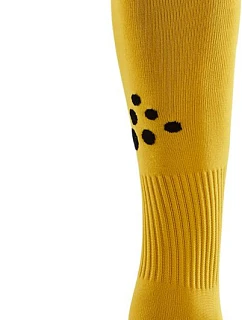 Craft Teamwear Squad Sock Solid Športové ponožky 82.5580 švédska žltá