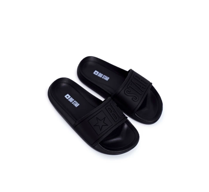 Klapki Dziecięce Big Star Czarne DD374157 Klapki Dziecięce Big Star Czarne DD374157