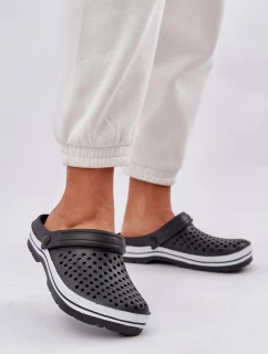 Dámske ľahké penové papuče - čierne