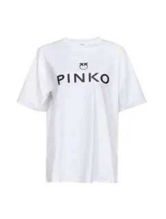 Tričko s logom Scanner W 101704A12Y - Pinko