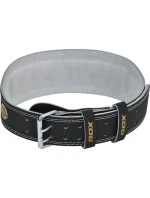 KULTURISTICKÝ OPASOK NA CVIČENIE KOŽENÝ 4" ZLATÝ - RDX S KULTURISTICKÝ OPASOK NA CVIČENIE KOŽENÝ 4" ZLATÝ - RDX S