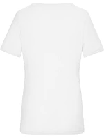 Dámské bio tričko s jemným žebrováním 02. white model 22445921 - Daiber Dámské bio tričko s jemným žebrováním 02. white model 22445921 - Daiber