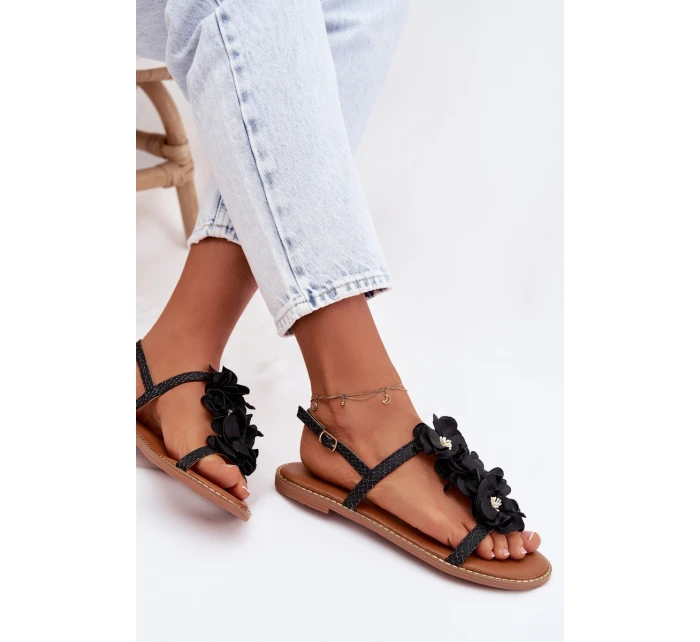 Dámské sandály Ploché S  Černé model 21961002 - Boto