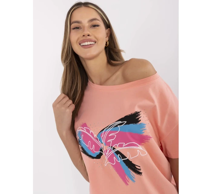 Tričko CLM TS 1019.79 coral Tričko CLM TS 1019.79 coral