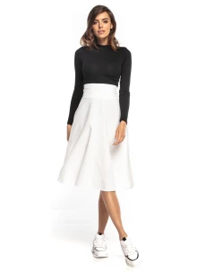 Dámska sukňa T348/1 biela - Tessita