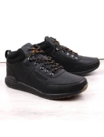 Pánske členkové topánky Jogger MRM4A Black - Bustagrip