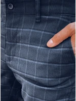 Pánske tmavomodré nohavice FashionStreet UX4391