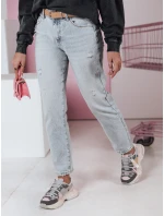 Dámske rovné džínsové nohavice s opaskom BLUEDEN FashionStreet UY2359 Dámske rovné džínsové nohavice s opaskom BLUEDEN FashionStreet UY2359