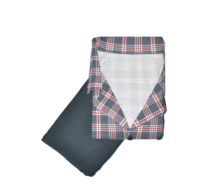 Cornette 114 long/r 3XL-5XL pánske pyžamo bez zipsu