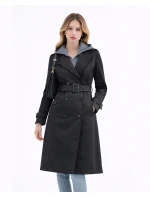 z kapturem czarny model 22037958 - HONEY WINTER