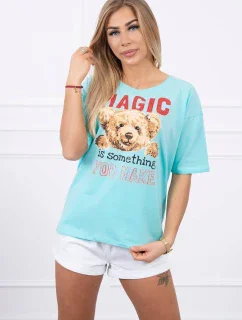 Blúzka s potlačou Magic mint