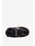 Dětské tenisky na suchý zip LOTTO MAKERA 2601250K Černé