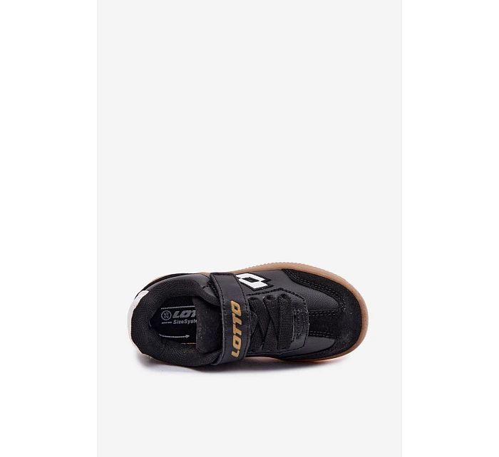 Dětské tenisky na suchý zip LOTTO MAKERA 2601250K Černé