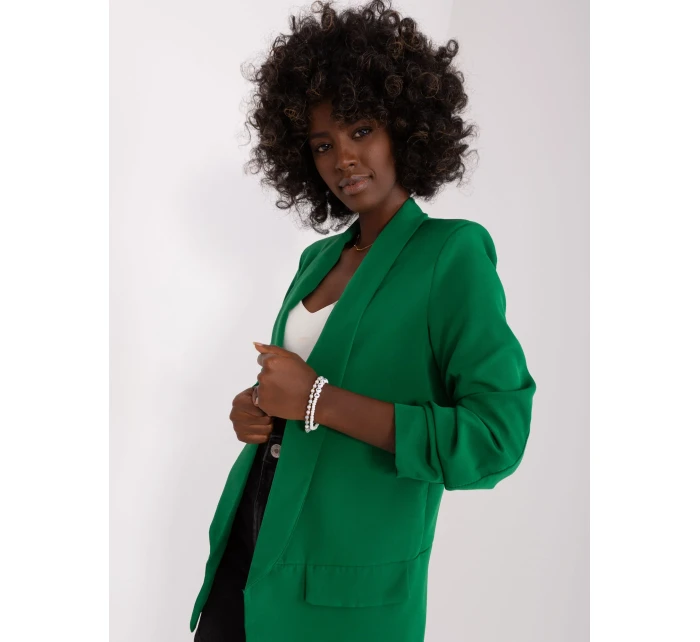 DHJ MA 7684 bunda.15P tmavo zelená DHJ MA 7684 bunda.15P tmavo zelená