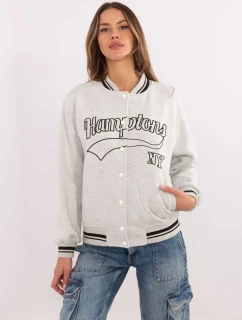 Mikina EM BL 895.13X svetlo šedá