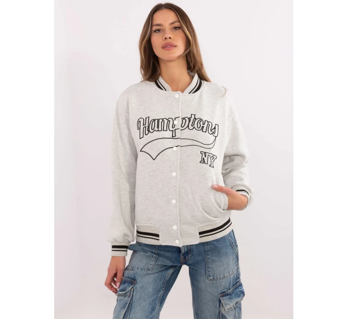 Mikina EM BL model 20811672 světle šedá - FPrice Mikina EM BL model 20811672 světle šedá - FPrice