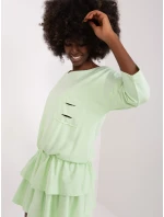 Sukienka EM SK HS 20 model 18856508 pistacjowy - FPrice