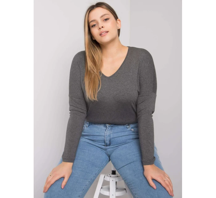 Blúzka RV BZ 7302.23 tmavo šedá Blúzka RV BZ 7302.23 tmavo šedá