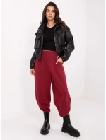 Spodnie dresowe RV DR model 21722819 bordowy - FPrice