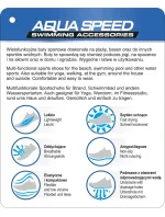 Plavecká obuv Agama tm. modrá-čierna - AQUA SPEED Plavecká obuv Agama tm. modrá-čierna - AQUA SPEED