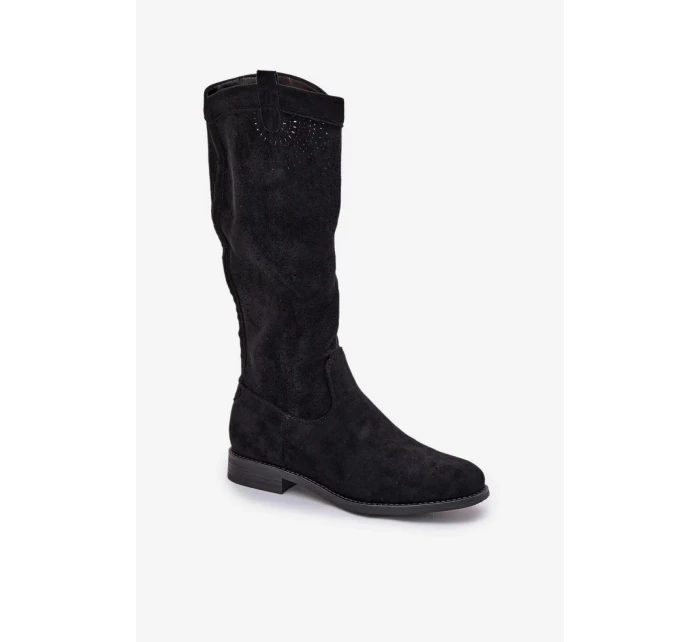 Dámské kozačky / Černá  model 21083098 - S.Barski