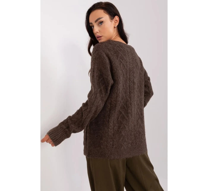 Sveter na zapínanie model 186751 AT
