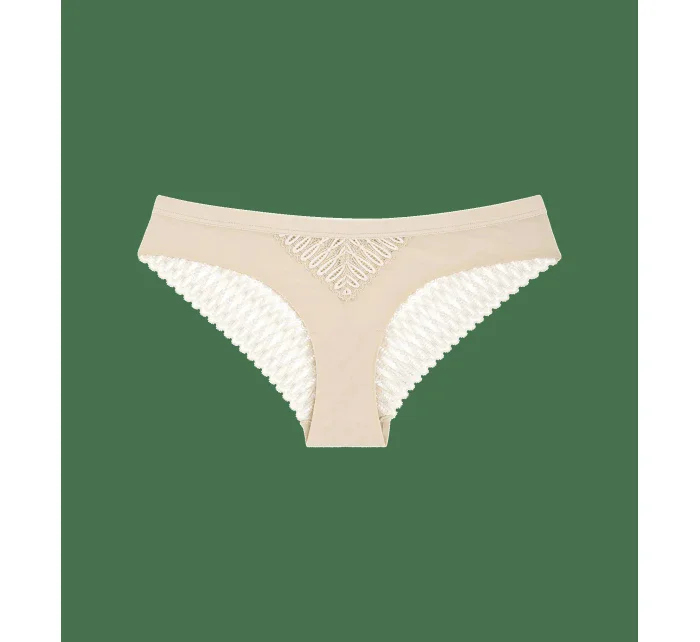 Dámske nohavičky Aura Spotlight Brazilian krémové - Triumph