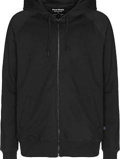 Unisex mikina s kapucí 74. black model 22413152 - Pure Waste