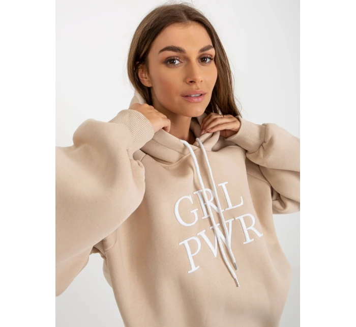 Dámska mikina EM BL 651 2.14X béžová - FPrice Dámska mikina EM BL 651 2.14X béžová - FPrice