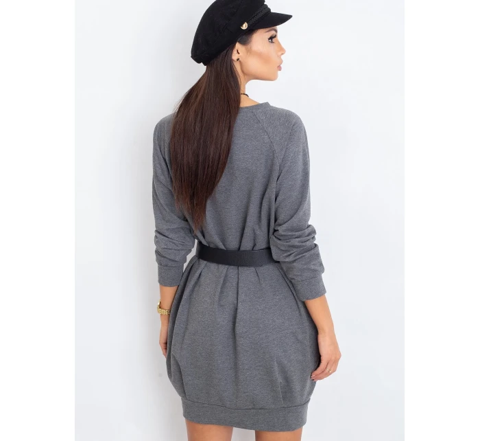Šaty RV TU 5184.93P tmavo šedá