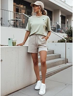 MILOV dámske tričko pistáciová FashionStreet RY2541 MILOV dámske tričko pistáciová FashionStreet RY2541