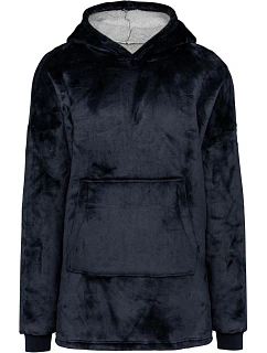 Kariban K 410 Loungewear Mikina s kapucňou zo sherpafleece 20.K410 night navy