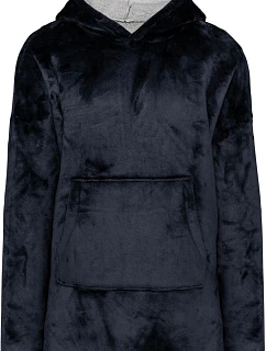 Kariban K 410 Loungewear Mikina s kapucňou zo sherpafleece 20.K410 night navy