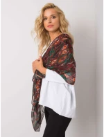 Závoj AT CH F106008 tmavohnedý