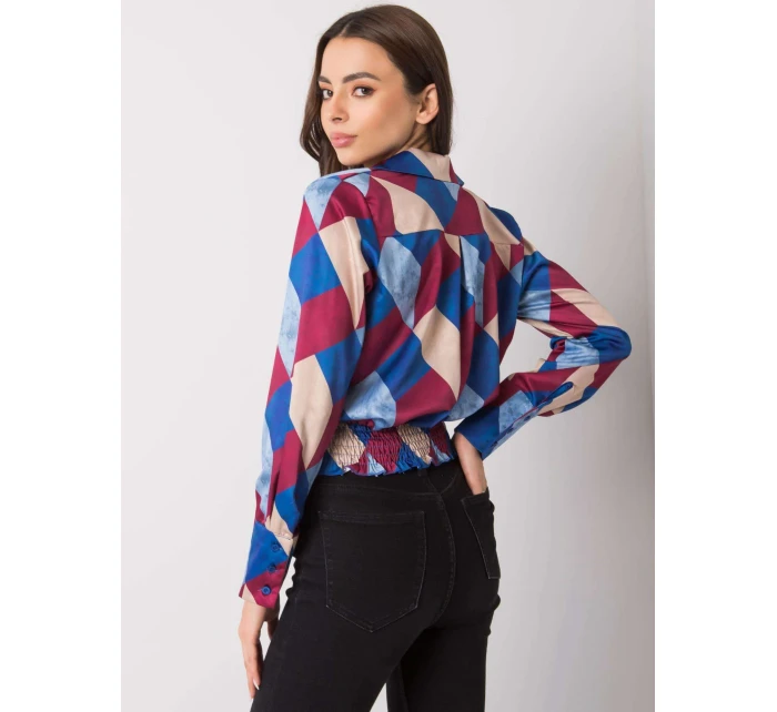 Blúzka DHJ BZ 15251.82 gaštanová