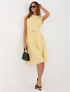 Šaty MI SK 3430 1.01 svetložltá