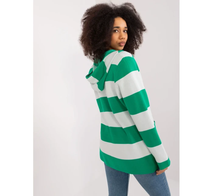 Sweter PM SW model 19735055 biało zielony - FPrice