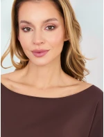 Blúzka RV BZ A1187.36 tmavohnedá