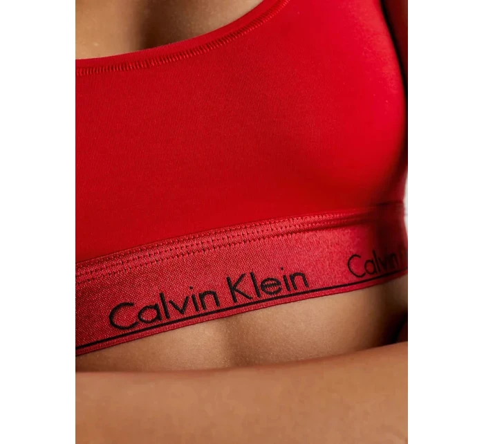 Dámská podprsenka braletka červená model 19041398 - Calvin Klein Dámská podprsenka braletka červená model 19041398 - Calvin Klein