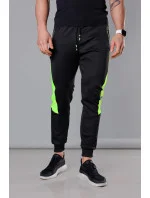 pánské teplákové kalhoty se vsadkami model 18347880 - J.STYLE